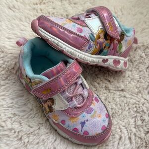 Girls Disney Princess Comfortable Sneakers US Size 8